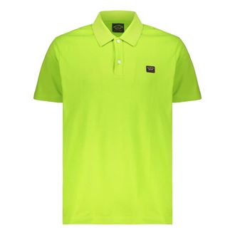 Paul & Shark Paul & Shark, Polo Shirts, male, Green, Size: M Short-sleeve Polo Shirt