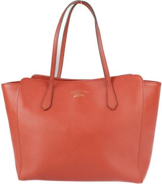 Gucci Gucci Swing Red Color Handbag Tote Bag (Pre-Owned)