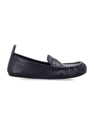 Acne Studios Flache Schuhe Schwarz