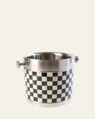 MacKenzie-Childs Courtly Check Ice Bucket
