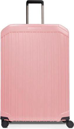 Piquadro Uitbreidbare- grote koffer met 4 wielen - unisex - Grote koffers - Roze - ONE Size - Polyester - Koffers