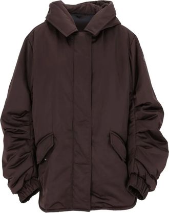 Lempelius Piumino con cappuccio - Marrone