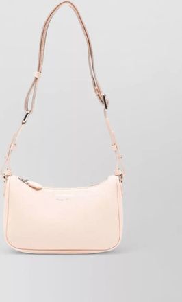 Emporio Armani logo embroidered shoulder bag