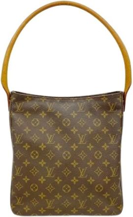 Louis Vuitton Pre-owned Shoulder Bags, female, Brown, Size: ONE SIZE Pre-owned Fabric Shoulder Bag
