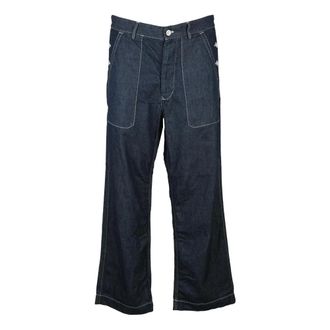C.P. Company Straight Jeans, male, Blue, Size: M Straight Jeans