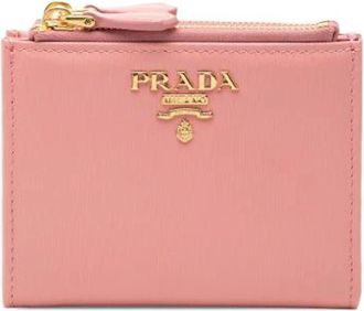 Prada Pre-owned Vintage Portemonnee - Dames - Vintage Accessoires - Roze - ONE Size - Leer - Vintage