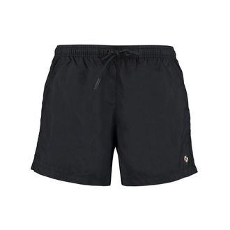 Marcelo Burlon Black Polyamide Short And Mini Mens Shorts