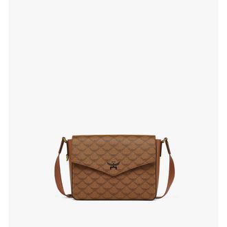 MCM Small Himmel Messenger Bag In Lauretos