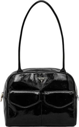Guess Shoulder Bags, female, Black, Size: ONE SIZE Waldena Shoulder Bag