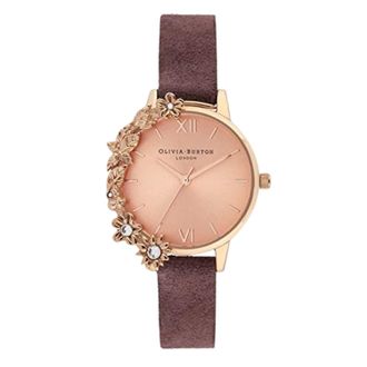 Olivia Burton Dameshorloge Kwarts Zilver