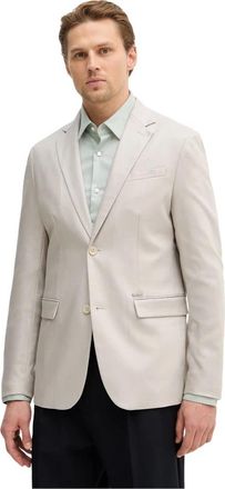 Guess Eaton Blazer - Heren - Blazers - Grijs - XL - Polyester - Jassen