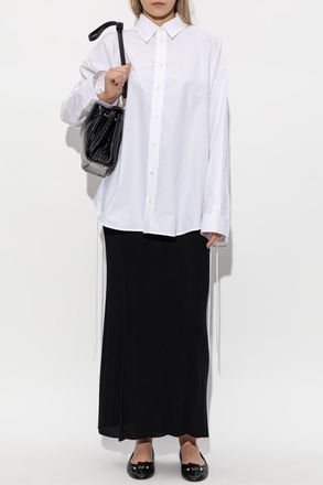 Balenciaga Oversize-cut Shirt, Womens, White
