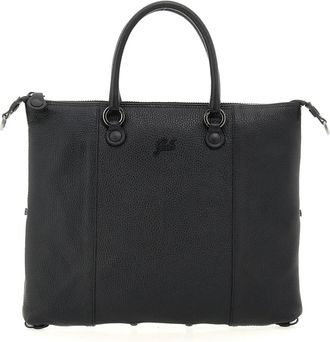 Gabs Omkeerbare Leren Winkelmand in Zwart - Dames - Shoppers - Zwart - ONE Size - Katoen - Tassen