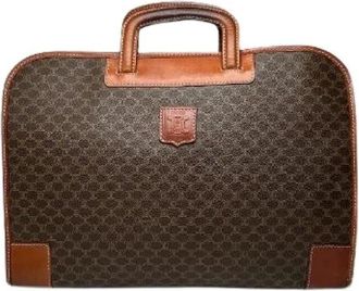 Celine Pre-owned Handbags, female, Brown, Size: ONE SIZE Pre-owned Vintage Handbag