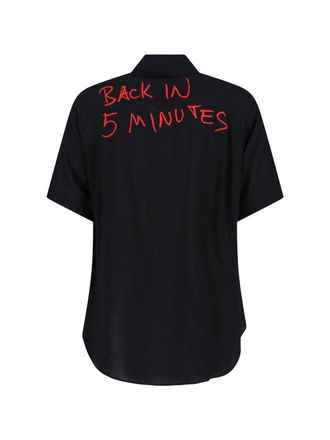 Vivienne Westwood Mens Shirts Black Viscose