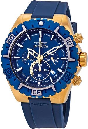 Invicta Aviator Chronograph Blue Dial Mens Watch 22525