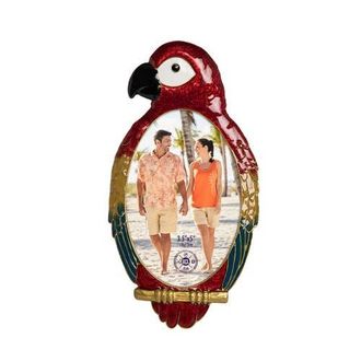 Beachcombers Rainbow Macaw Bird 3.5x5 Photo Picture Frame in Red at Nordstrom, Size Medium