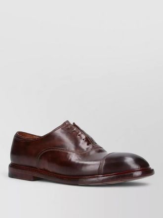 Premiata oxford lace up shoes cap toe