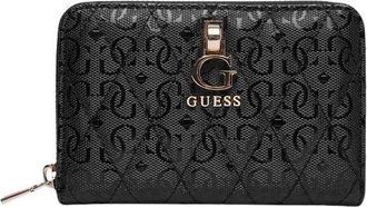 Guess Tamara Slg Medium Zip Around - Dames - Portefeuilles - Zwart - ONE Size - Accessoires