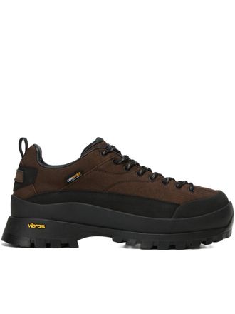 Napapijri Rugged Brown Low-Top Shoes With Vibram Outsole