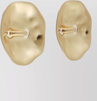 Cult Gaia brass-plated metal drop earrings