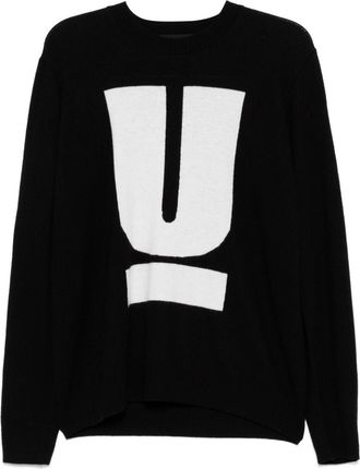 Undercover Maglione con stampa - Nero
