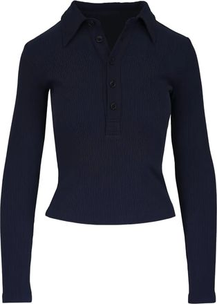 Citizens Of Humanity ^ top con colletto - Blu