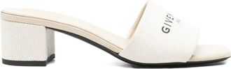 Givenchy Mules con logo 4G - Toni neutri