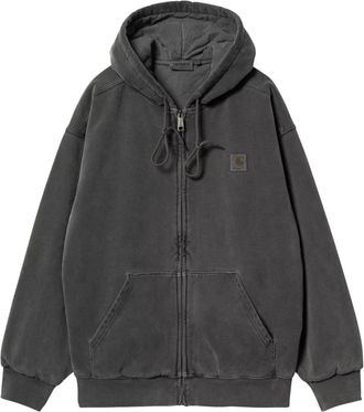 Carhartt Work in Progress Hoodies & sweatvesten, Heren, Zwart, M, Katoen, Hooded Vista Sweatshirt
