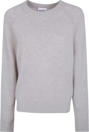 Kujten Sweater Cashmere Cadaisy Crater Neck