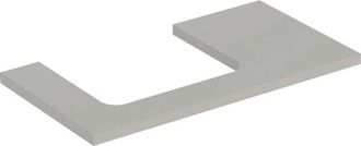 Keramag Placa De Lavabo Geberit One, Recortable A La Izquierda, Para