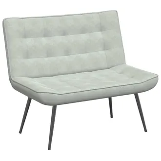 vidaXL Vidaxl - Panca Grigio Chiaro 110x74x84 Cm In Velluto