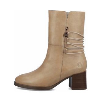 Rieker Enkellaars met hak - Dames - Schoenen - Grijs - Maat: 36 EU Leer