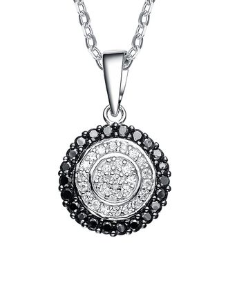 Genevive Silver Cz Necklace