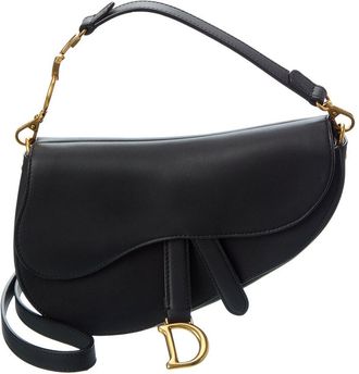 Dior Small Leather Saddle Bag