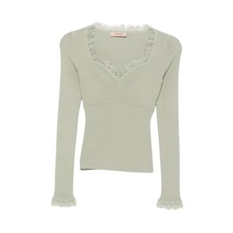 Twinset Maglia Twinset - - Knitwear - Donna - Verde - M