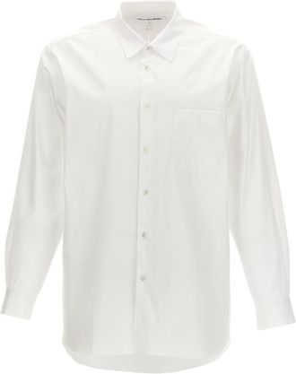 Comme Des Gar&ccedil;ons Forever Shirt - Heren - Zakelijke Overhemden - Wit - XL - Katoen - Overhemden