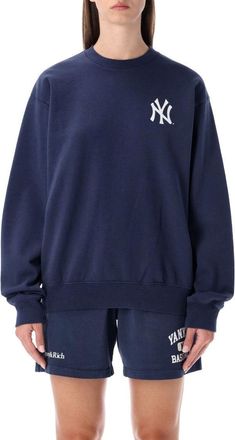 Sporty & Rich Yankees Crew Neck Sweatshirt