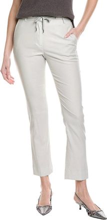 Eleventy Drawstring Wool-Blend Pant