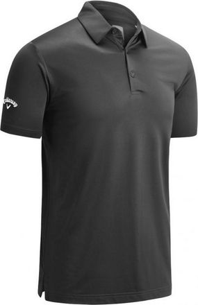 Callaway Heren Swing Tech Solid Colour Polo Shirt (Asfaltgrijs)