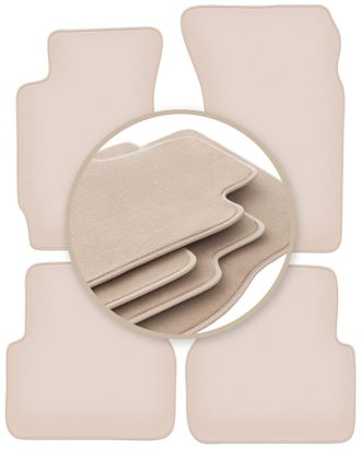 OEM Alfombrillas Beige Premium Para Subaru Forester Ii Suv 2002-2008