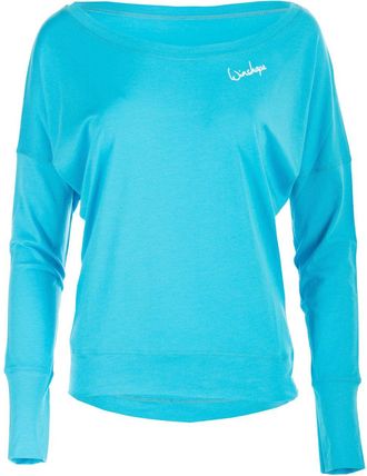 Winshape Langarmshirt WINSHAPE MCS002, Damen, Gr. XL, blau (sky blau), 50% Modal, 50% Baumwolle, U-Boot-Ausschnitt, Shirts Langarmshirt, Ultra leicht