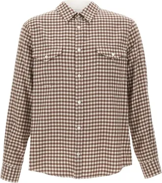 Maison Margiela Hombre, Camisas, Marr&oacute;n, Talla: S