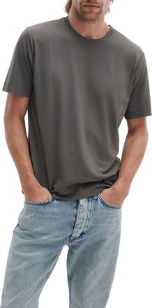 Rag & Bone Classic Tech Jersey T-Shirt in Charcoal Green at Nordstrom, Size X-Large