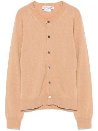 Comme Des Garçons cashmere cardigan - Brown