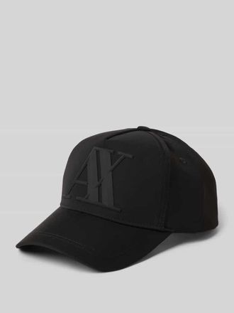 A|X Armani Exchange Base Cap mit Logo-Applikation Modell Debossed in Black, Größe 1