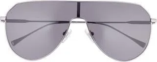 DIFF Eyewear Dash 134mm Shield Sunglasses in Gunmetal at Nordstrom Rack