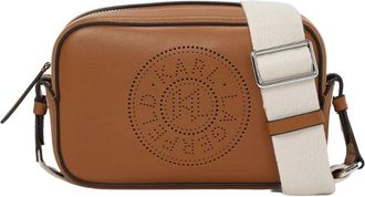 Karl Lagerfeld K/Circle Camera Bag Perforated - Dames - Schoudertassen - Bruin - ONE Size - Tassen