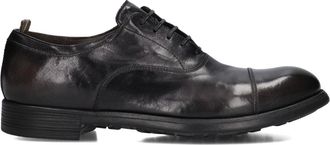 Officine Creative Heren, Schoenen, Zwart, Maat: 43 EU Leer