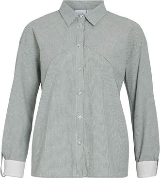 Vila Blouse met fijne strepen